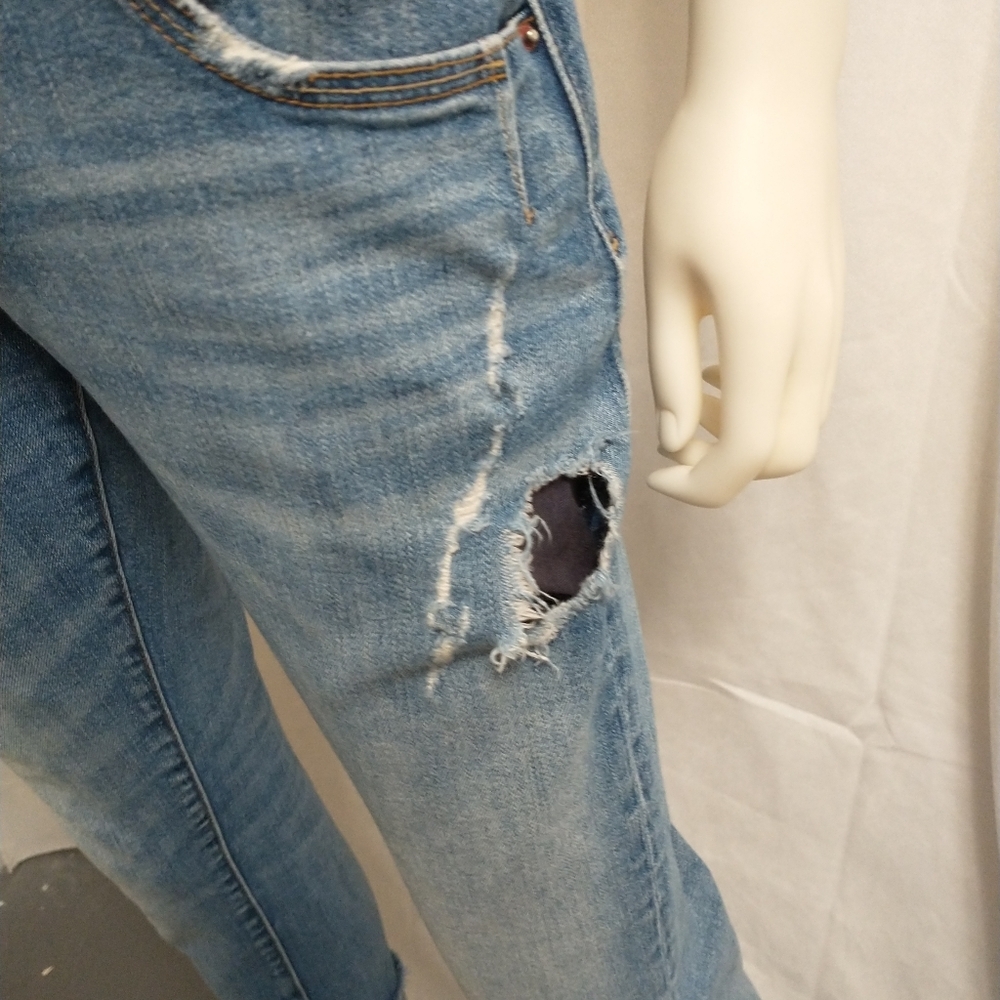 Zara Distressed Skinny Jeans - Picture 8 of 11